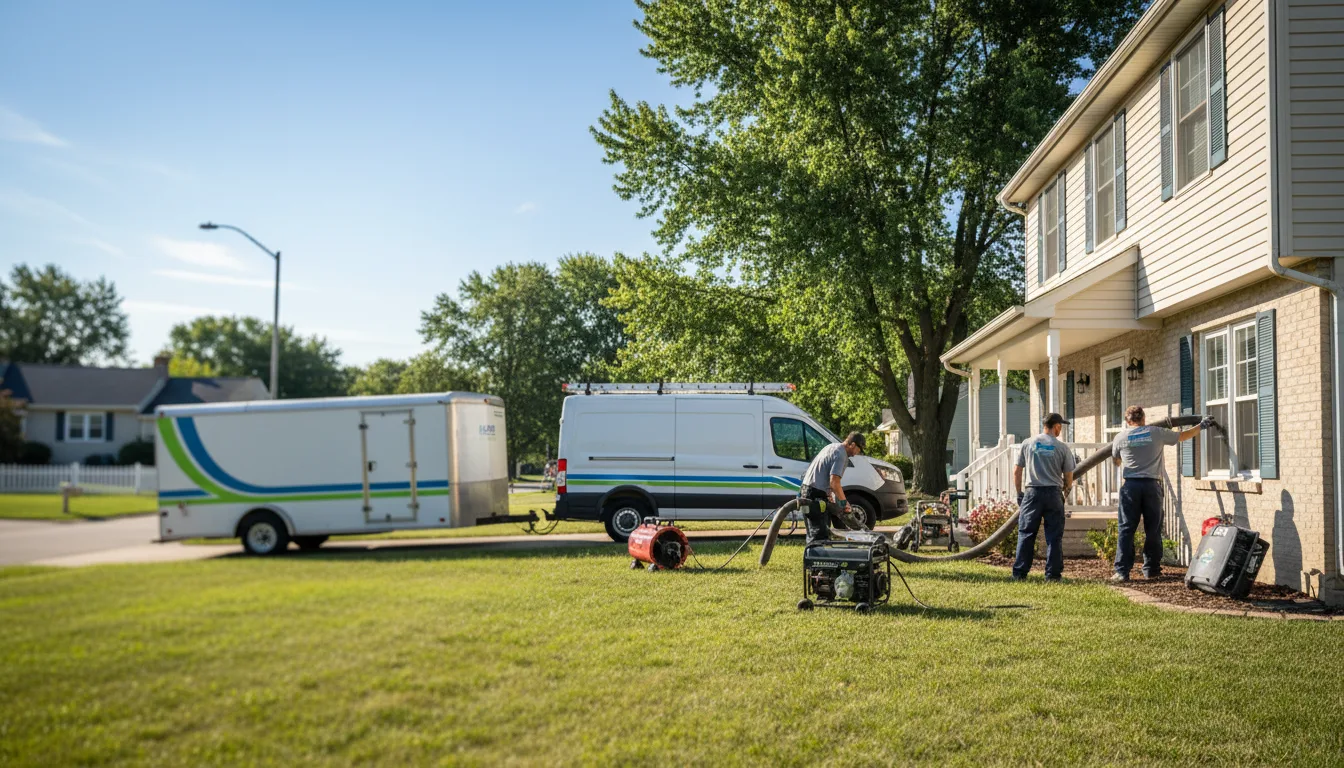 Flooded Basement Restoration And Cleanup With Repair in Beaman, IA near me